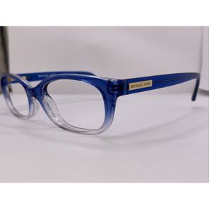 Authentic Michael Kors Eyeglass Frame MK 8020 3122 51 [ ] 16 135 MM Blue Clear